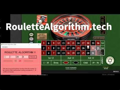 american roulette algorithm